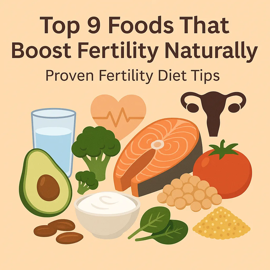 Top 9 Foods That Boost Fertility Naturally | Proven Fertility Diet Tips