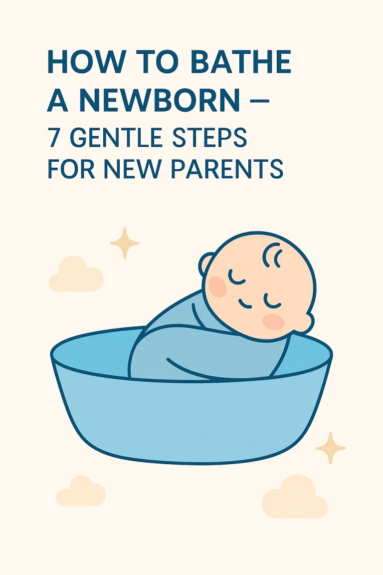 how to bathe a newborn