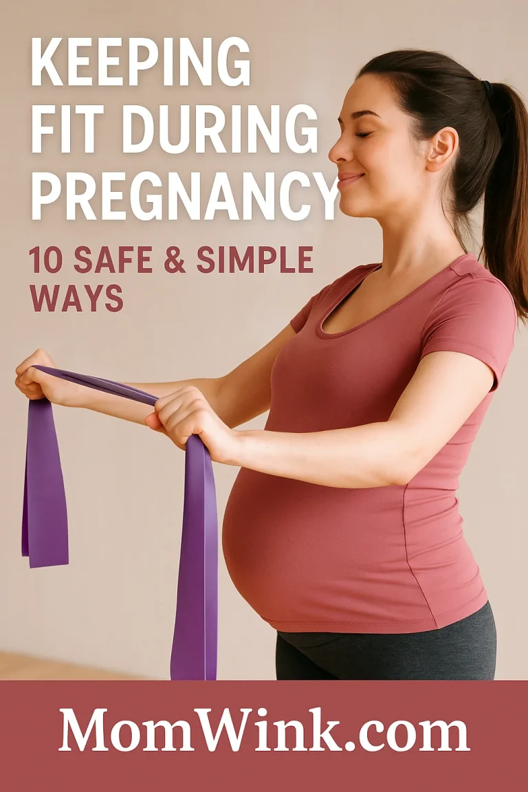 Keeping Fit During Pregnancy – 10 Safe & Simple Ways for Moms-to-Be