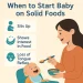 When to Start Baby on Solid Foods