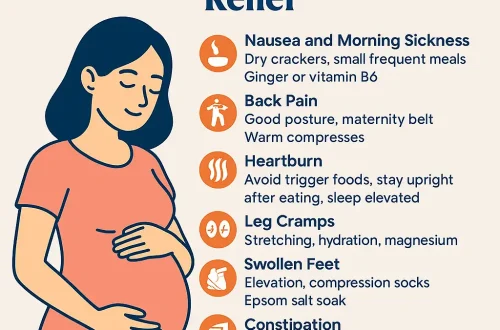 pregnancy discomfort relief with natural solutions