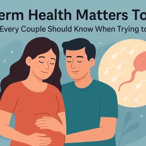 sperm health illustration for couples trying to conceive